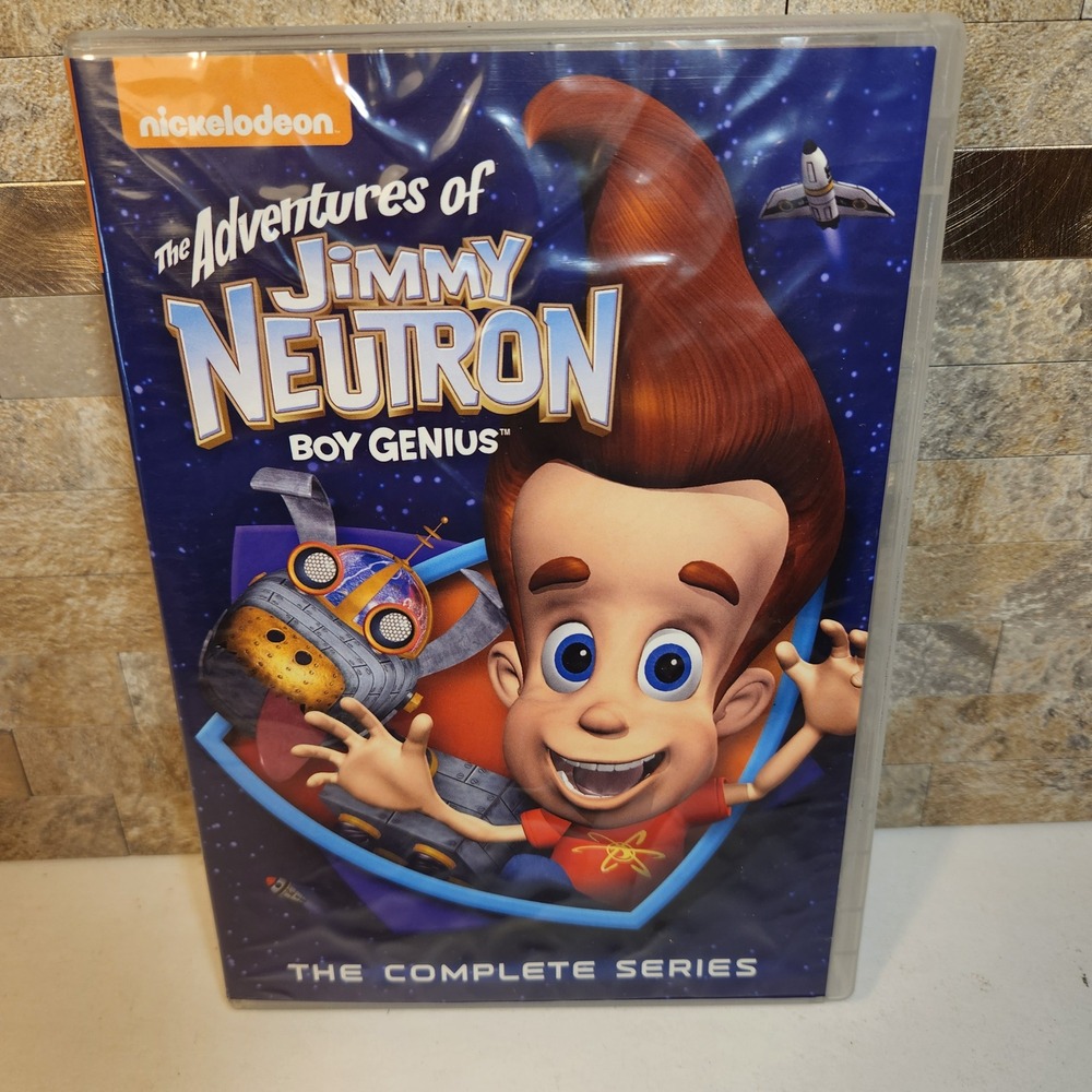 Jimmy Neutron Boy Genius The Complete Series DVD Nickelodeon 3 Seasons 9-Disc